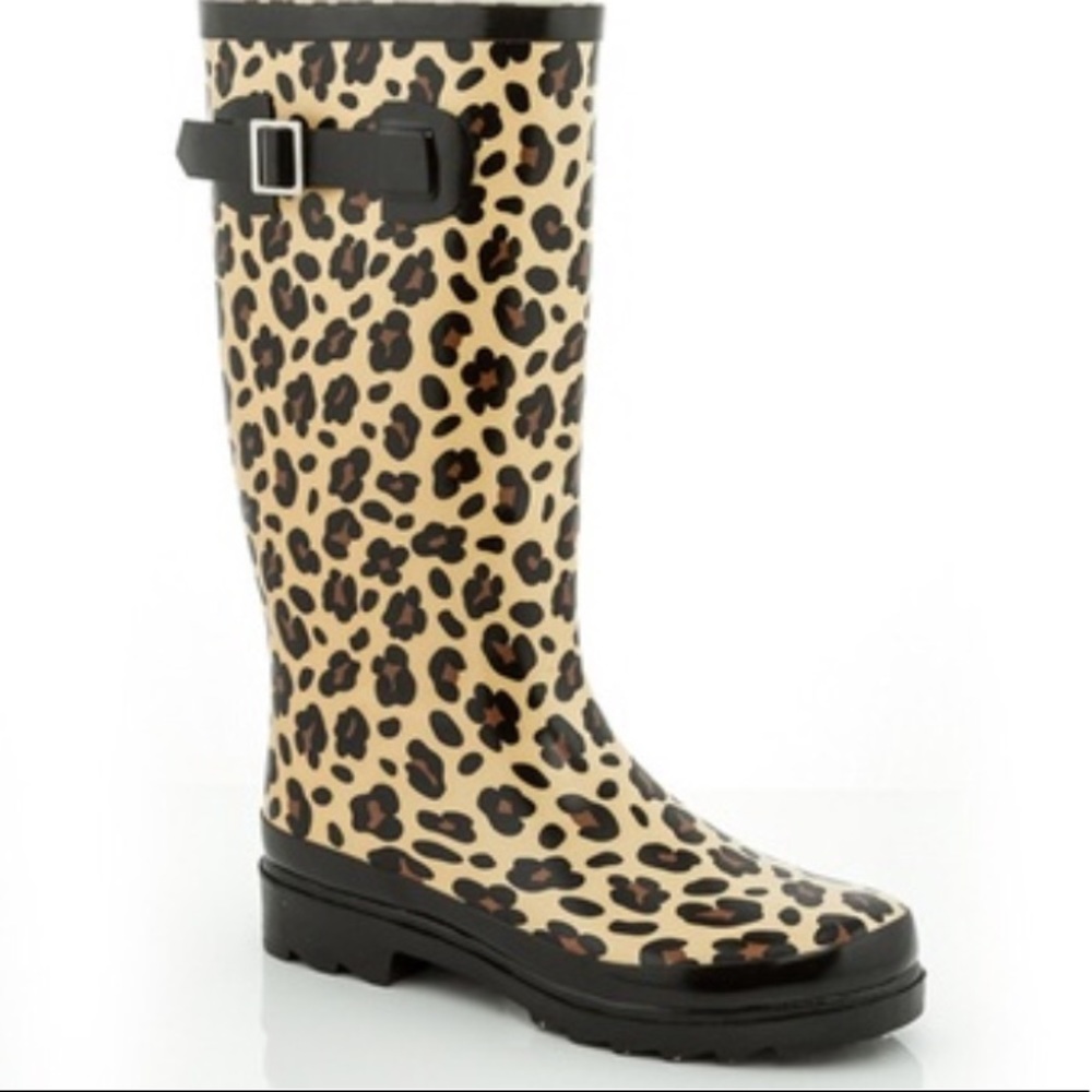 CHEETAH RAINBOOTS FOR SALE❗️✨